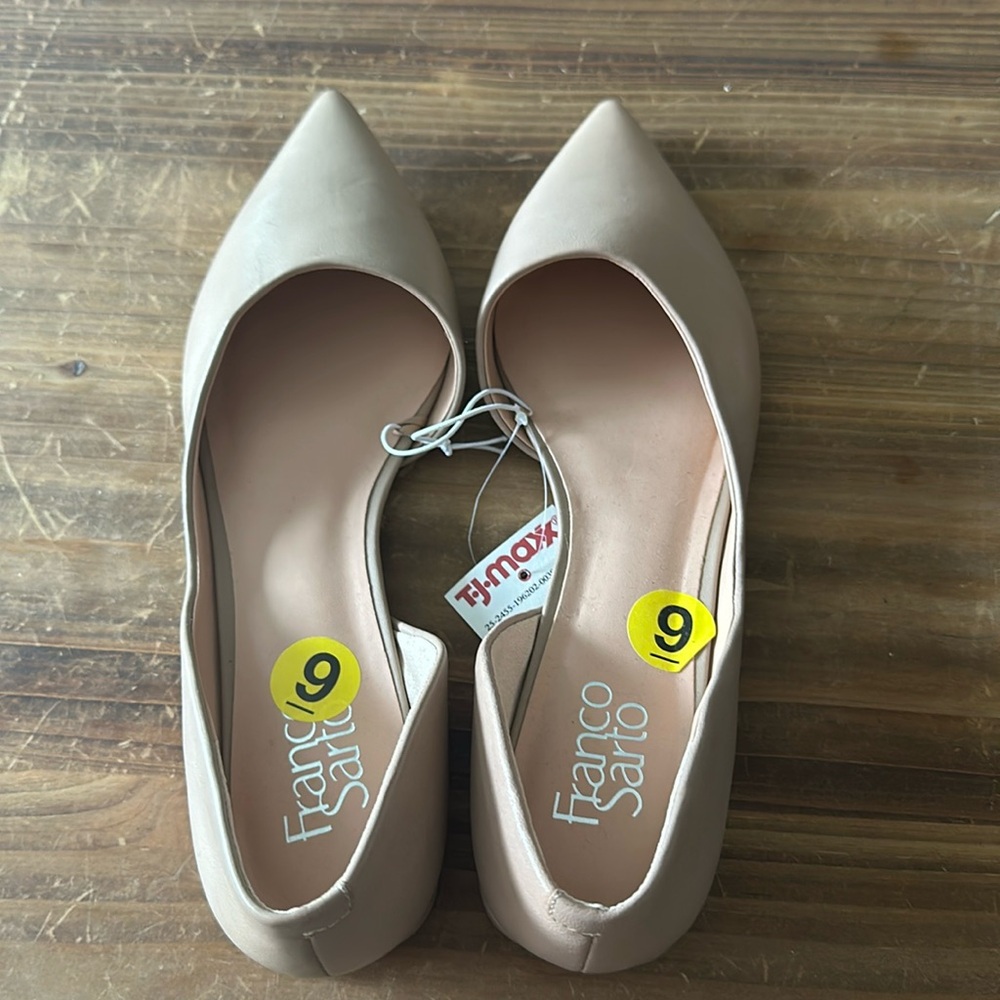 Franco Sarto Nude Flats